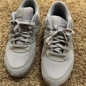 Nike Air Max 90 Triple Gray Mens Shoes